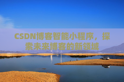 CSDN博客智能小程序，探索未来博客的新领域